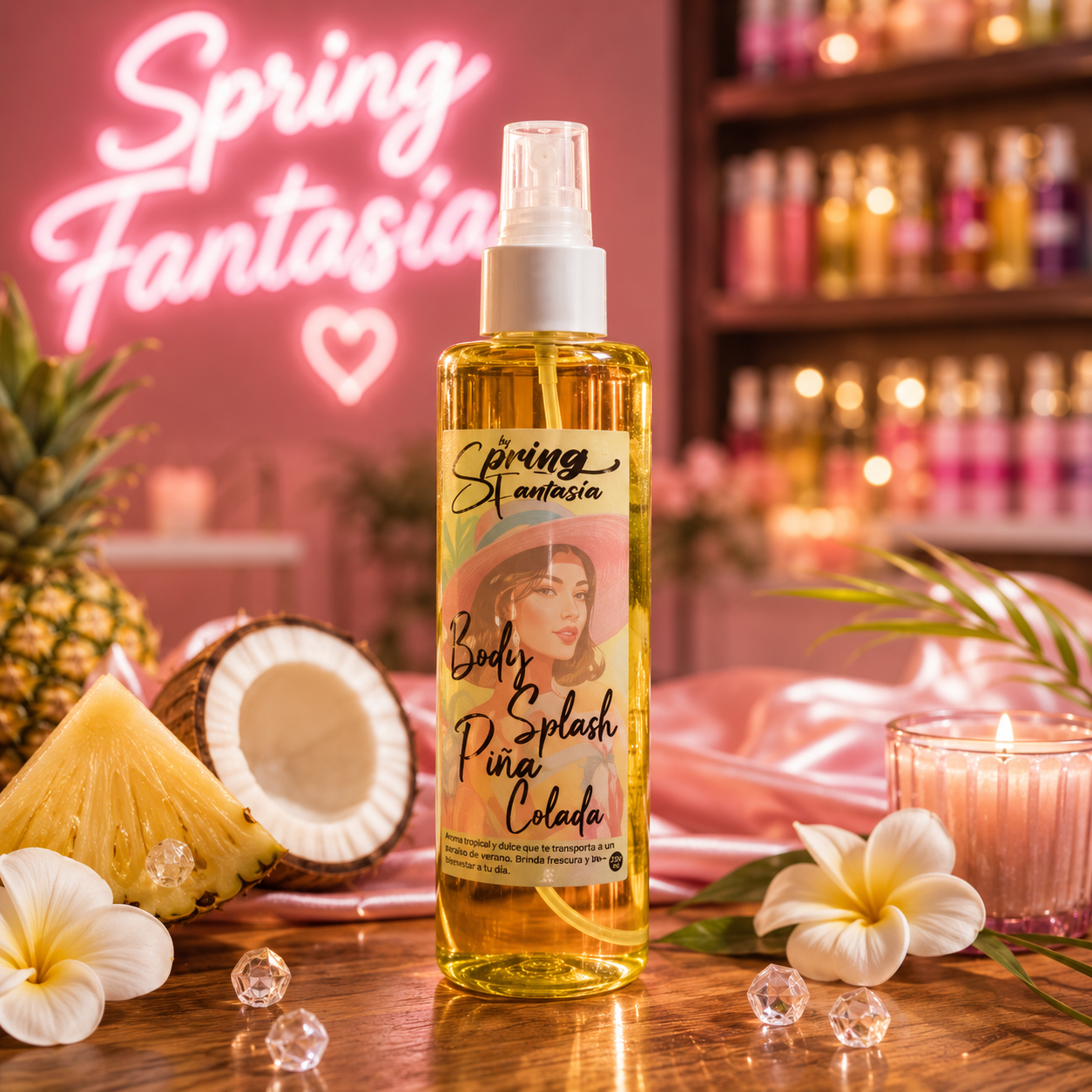 2024/08/1000033086.png Body splash | Aroma piña colada | 250ml - Imagen 1