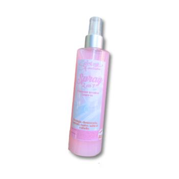 Spray 2 en 1 protector termico y leaving | Aroma algodón de azucar |250ml