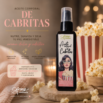 Aceite corporal | Aroma cabritas |100ml