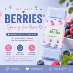 Waxmelt cera aromática berries