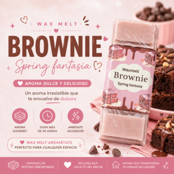 Waxmelt cera aromática brownie
