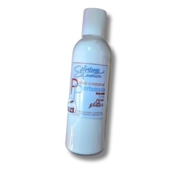 Polvo corporal perfumado con glitter | Aroma inspirado en Dove | 100ml