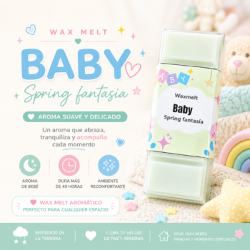 Waxmelt cera aromática baby