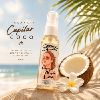 Fragancia capilar | Aroma coco (Inspirado en hawaiian tropic) | 60ml