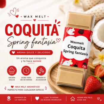 Waxmelt cera aromática | Aroma coquita inspirado en coca cola