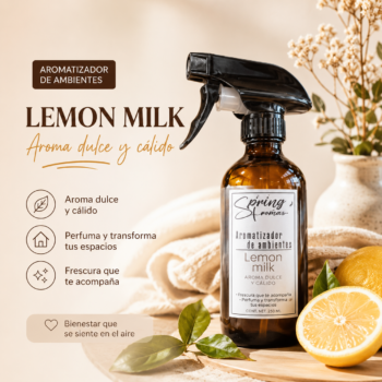 Aromatizador de ambiente | Aroma lemon milk | 250ml