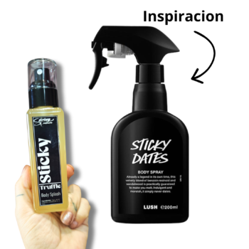 Body splash sticky truffle | Aroma inspirado en sticky dates lush | 100ml
