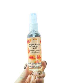 Higienizante de manos y pies manjar caramelo 60ml