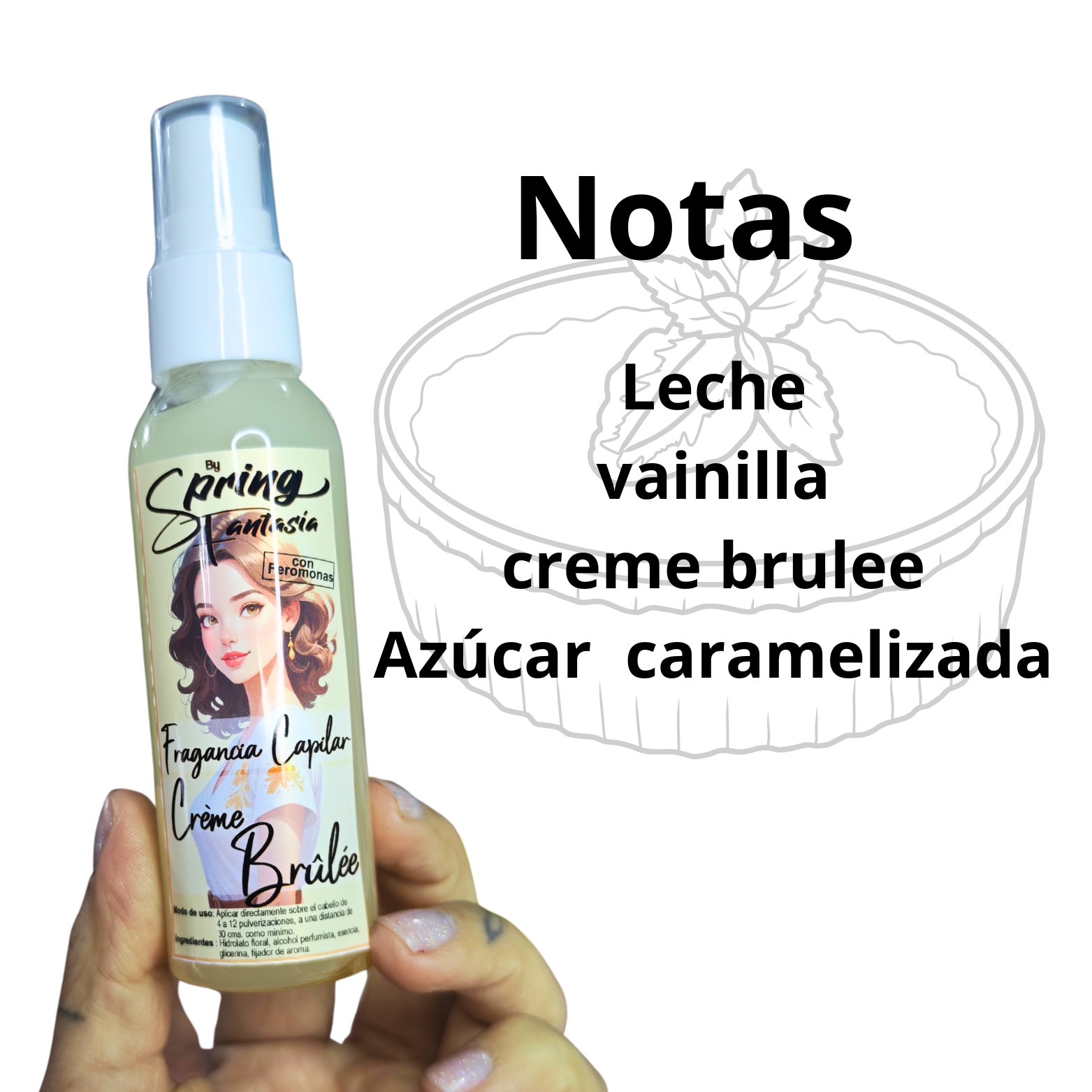 2026/04/1000017663.png Fragancia capilar Creme Brulee con feromonas 60ml - Imagen 1