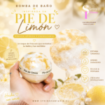 Bomba de baño pie de limón