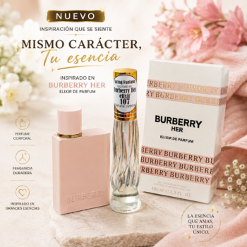 Perfume inspirado en Burberry her elixir 25ml