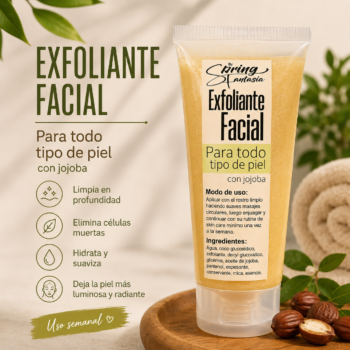 Exfoliante facial jojoba | 40ml