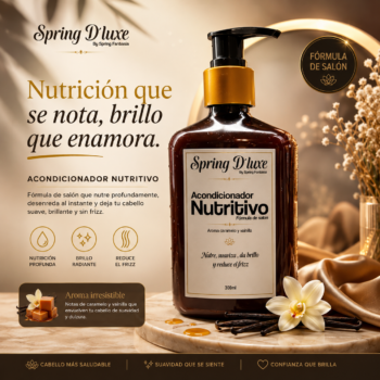 Acondicionador nutritivo deluxe fórmula profesional caramelo vainilla 300ml