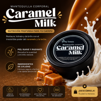 Mantequilla corporal | Aroma caramel milk | 50gr