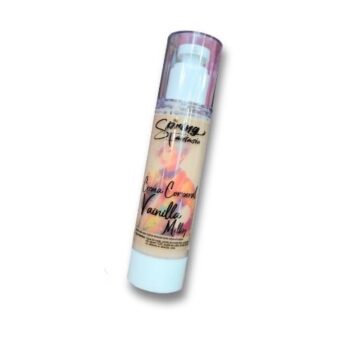 Crema corporal sin glitter| Aroma vainilla milky | 100ml