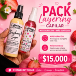 Pack leayerin capilar inspirado en Black cherry Merlot,leche capilar más fragancia capilar