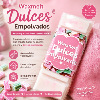 Waxmelt cera aromática Dulces empolvados