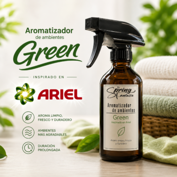 Aromatizador de ambiente Green inspirado en Ariel 250ml