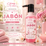 Jabón líquido corporal inspirado en Mod vainilla Ariana grande 250ml