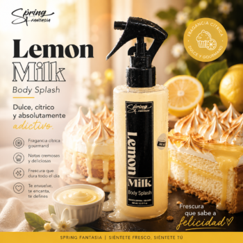 Body splash Lemon milk Inspirado en súper milk 250ml