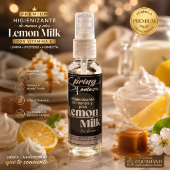 Higienizante de manos y pies Lemon milk 60ml
