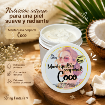 Mantequilla corporal Coco ( Inspirado en hawaian tropic) | 50gr