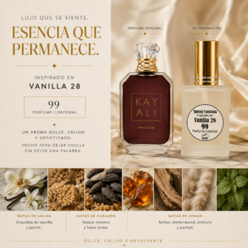 Perfume inspirado en vainilla 28 Kayali 30ml