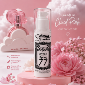 Crema corporal inspirado en Cloud pink Ariana grande 100ml