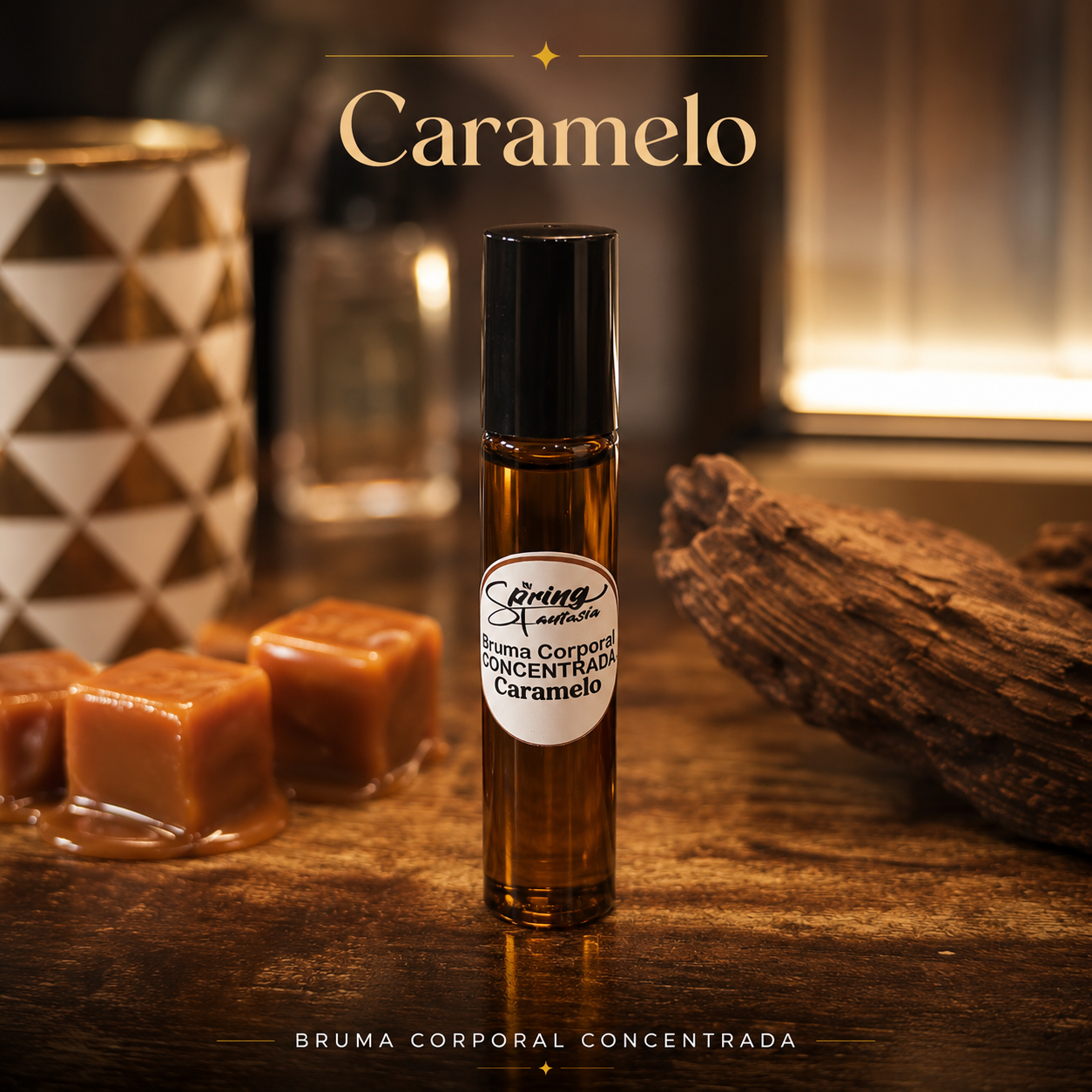 2026/07/1000029382.png Bruma corporal concentrada en rollon tamaño cartera aroma caramelo 10ml - Imagen 1
