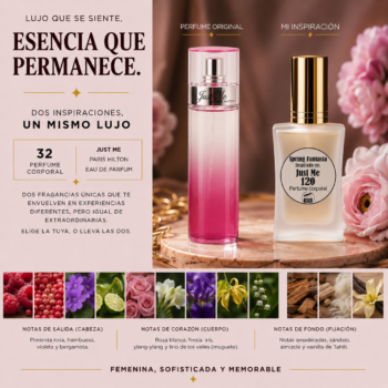 Perfume inspirado en just me Paris Hilton 30ml