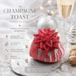 Bomba de baño sprarkling hearts Inspirado en Champagne toast