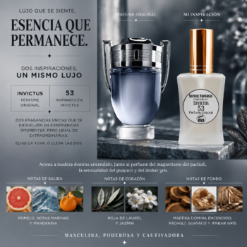 Perfume inspirado en Invictus 30ml