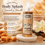 Body splash Caramelo y vainilla 250ml