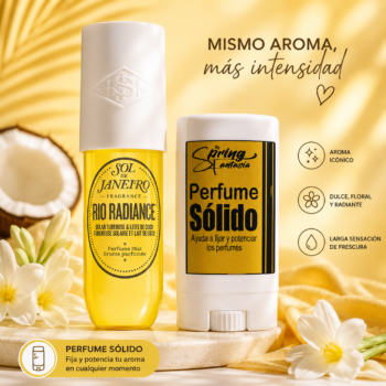 Perfume sólido inspirado en Rio radiance sol de Janeiro