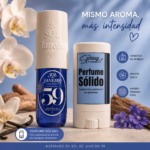 Perfume sólido inspirado en sol de Janeiro 59