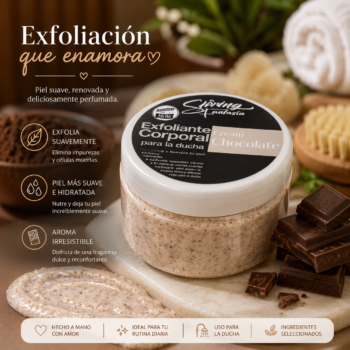 Exfoliante corporal Cream chocolate inspirado en Posh Chocolate lush 300gr