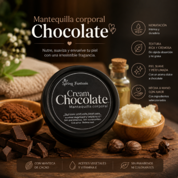 Mantequilla corporal Cream chocolate inspirado en Posh Chocolate lush 50gr