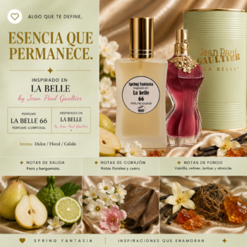 Perfume inspirado en la belle jean Paul Gaultier 30ml