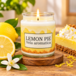 Vela aromática Lemon pie cera de soya 200 gr
