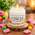 Vela aromática Chicle 200gr cera de soya