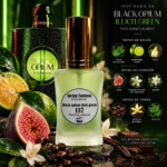 Perfume Inspirado en Black Opium Ilícit Green 30ml